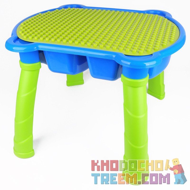 HYSTOYS HONGYUANSHENG AOLEDUOTOYS HG-1405 1405 HG1405 Xếp hình kiểu    Happy Amusement Part Công Viên Hạnh Phúc Có Bàn Hộp 105 khối