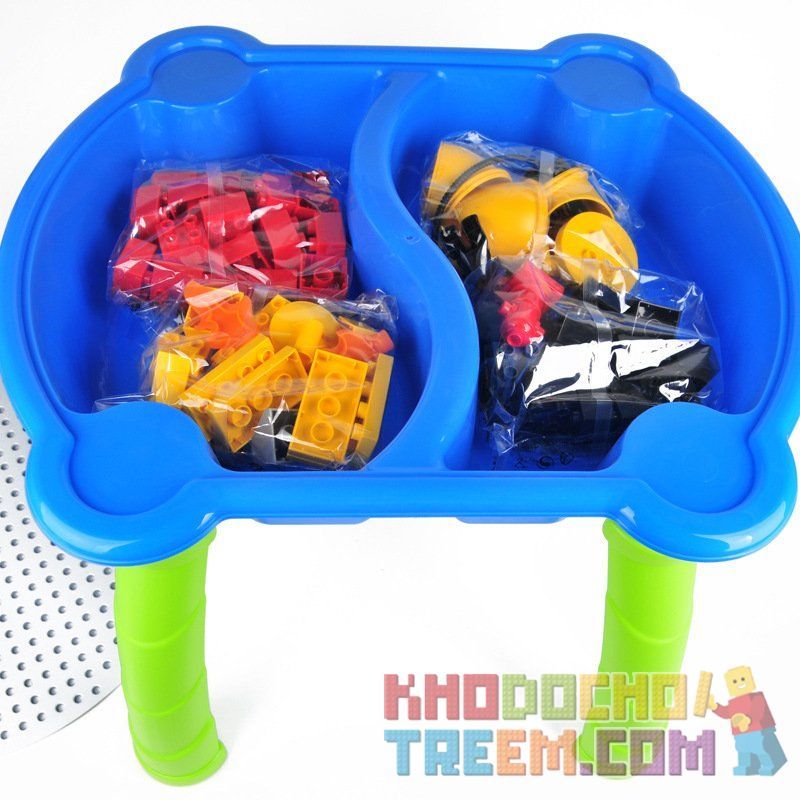 HYSTOYS HONGYUANSHENG AOLEDUOTOYS HG-1402 1402 HG1402 Xếp hình kiểu    Fire Story Câu Chuyện Cứu Hỏa Có Bàn 107 khối