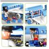HYSTOYS HONGYUANSHENG AOLEDUOTOYS GM-5014 5014 GM5014 HG-1204 1204 HG1204 Xếp hình kiểu    Happy Airport Sân Bay Nhộn Nhịp gồm 2 hộp nhỏ 30 khối