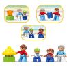 HYSTOYS HONGYUANSHENG AOLEDUOTOYS HG-1614 1614 HG1614 Xếp hình kiểu    Warm Family Gia đình ấm áp 121 khối