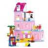HYSTOYS HONGYUANSHENG AOLEDUOTOYS HG-1620 1620 HG1620 Xếp hình kiểu    Warm Family Gia đình ấm áp 89 khối