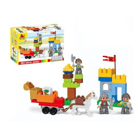 HYSTOYS HONGYUANSHENG AOLEDUOTOYS HG-1652 1652 HG1652 Xếp hình kiểu    The Age Of War Năm Tháng Chiến Tranh 51 khối