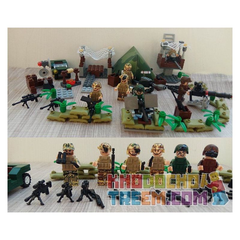 JISI 2115 2120 2119 2118 2117 2116 non Lego BINH LÍNH BẢO VỆ ĐẢO bộ đồ chơi xếp lắp ráp ghép mô hình Military Army EMERGENCY ACTION AIR DEFENSE GUNNER SKY SWORD MORTAR HAND FLYING LOOKOUT SURVEY RESIDUAL FIELD COMMANDER TENT FIREPOWER SHIELD EPEE LOGISTICS SUPPORT Quân Sự Bộ Đội