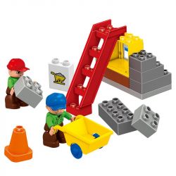 HUIMEI STAR CITY XING DOU CHENG HM073 Xếp hình kiểu    Construction Engineering Team Đội Thợ Xây Nhà 102 khối