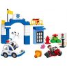 HUIMEI STAR CITY XING DOU CHENG HM075 Xếp hình kiểu    City Center Police Trụ Sở Cảnh Sát Thành Phố 51 khối