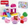 HUIMEI STAR CITY XING DOU CHENG HM078 Xếp hình kiểu    Princess Dream Castle Paradise Lâu đài Sân Chơi Nhỏ Của Công Chúa 59 khối