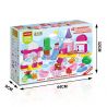 HUIMEI STAR CITY XING DOU CHENG HM078 Xếp hình kiểu    Princess Dream Castle Paradise Lâu đài Sân Chơi Nhỏ Của Công Chúa 59 khối
