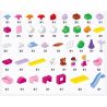 HUIMEI STAR CITY XING DOU CHENG HM078 Xếp hình kiểu    Princess Dream Castle Paradise Lâu đài Sân Chơi Nhỏ Của Công Chúa 59 khối