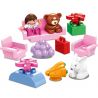 HUIMEI STAR CITY XING DOU CHENG HM078 Xếp hình kiểu    Princess Dream Castle Paradise Lâu đài Sân Chơi Nhỏ Của Công Chúa 59 khối
