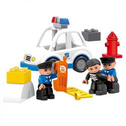HUIMEI STAR CITY XING DOU CHENG HM066 Xếp hình kiểu    Police Department Cục Cảnh Sát 95 khối