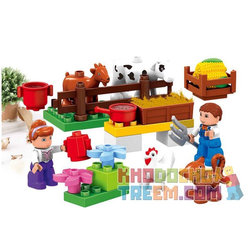 HUIMEI STAR CITY XING DOU CHENG HM068 Xếp hình kiểu    Small Farm Nông Trại Nhỏ 120 khối