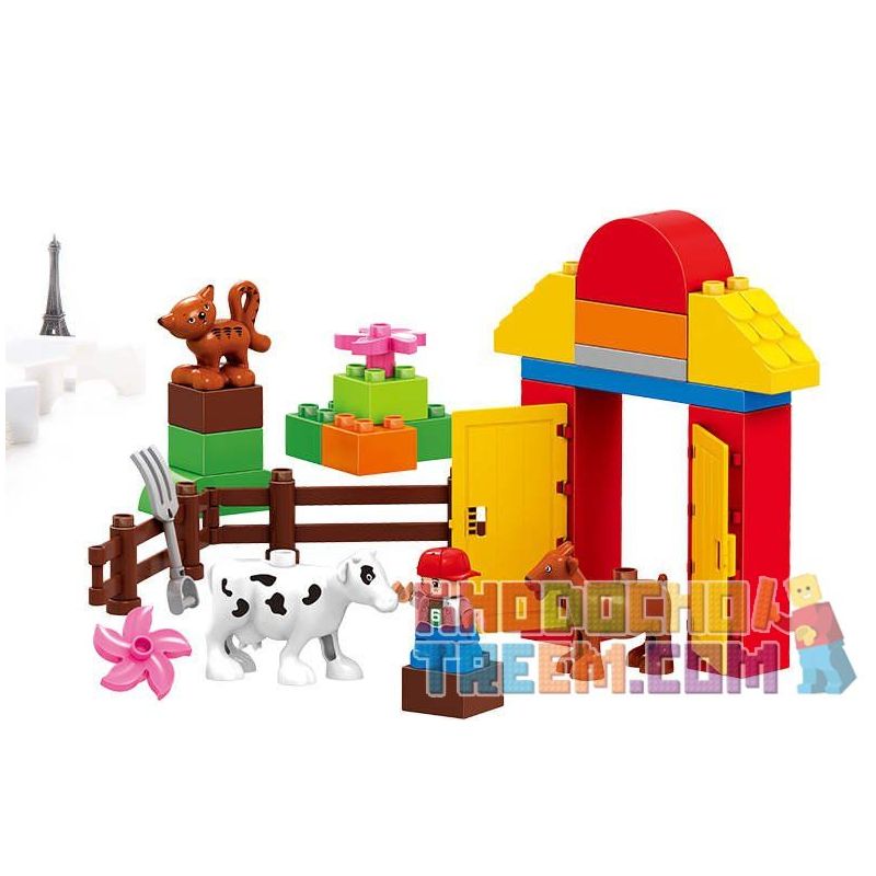 HUIMEI STAR CITY XING DOU CHENG HM068 Xếp hình kiểu    Small Farm Nông Trại Nhỏ 120 khối