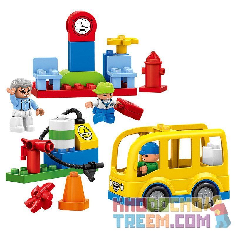 HUIMEI STAR CITY XING DOU CHENG HM070 Xếp hình kiểu    Small Bus Station Nhà Chờ Xe Bus 29 khối