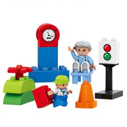 HUIMEI STAR CITY XING DOU CHENG HM070 Xếp hình kiểu    Small Bus Station Nhà Chờ Xe Bus 29 khối