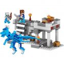 LELE 33026 Xếp hình kiểu Lego MINECRAFT Ice Blue Dragon Rồng Băng 272 khối