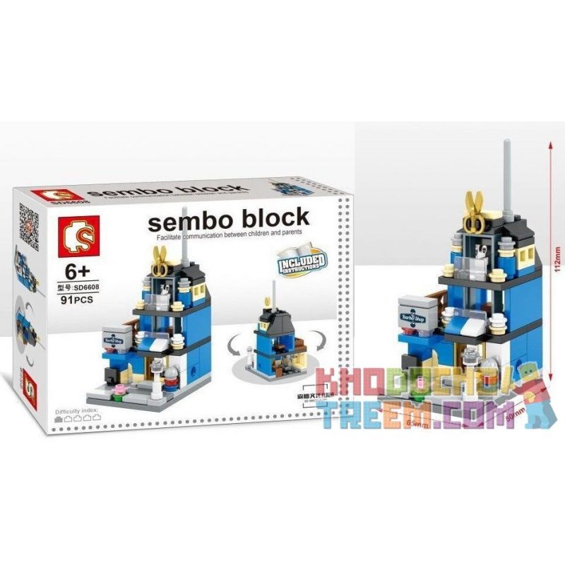 SEMBO WEKKI VIGGI SD6608 6608 SD6609 6609 SD6610 6610 SD6611 6611 SD6612 6612 SD6613 6613 SD6614 6614 SD6615 6615 non  TIỆM HỚT TÓC CỬA HÀNG TÚI GUCCI TRANG SỨC SWAROVSKI NGƯỜI BÁN HOA TRẺ EM ĐỒ Y TẾ THANH PHONG CÁCH LÀM ĐẸP bộ đồ chơi xếp lắp ráp ghép mô hình City SEMBO BLOCK BLOCK SPA Thành Phố 91 khối