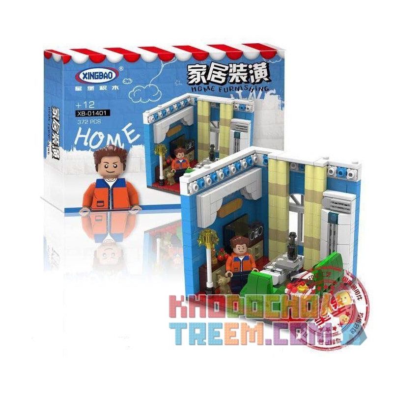 XINGBAO XB non  6 CĂN PHÒNG SINH HOẠT bộ đồ chơi xếp lắp ráp ghép mô hình Creator HOME FURNISHING Sáng Tạo 2116 khối XINGBAO XB non  6 CĂN PHÒNG SINH HOẠT bộ đồ chơi xếp lắp ráp ghép mô hình Creator HOME FURNISHING Sáng Tạo 2116 khối