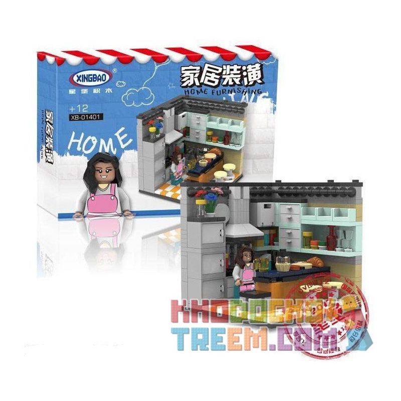 XINGBAO XB non  6 CĂN PHÒNG SINH HOẠT bộ đồ chơi xếp lắp ráp ghép mô hình Creator HOME FURNISHING Sáng Tạo 2116 khối XINGBAO XB non  6 CĂN PHÒNG SINH HOẠT bộ đồ chơi xếp lắp ráp ghép mô hình Creator HOME FURNISHING Sáng Tạo 2116 khối