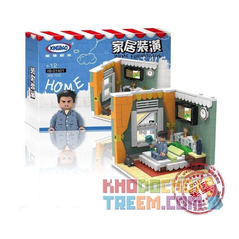 XINGBAO XB non  6 CĂN PHÒNG SINH HOẠT bộ đồ chơi xếp lắp ráp ghép mô hình Creator HOME FURNISHING Sáng Tạo 2116 khối XINGBAO XB non  6 CĂN PHÒNG SINH HOẠT bộ đồ chơi xếp lắp ráp ghép mô hình Creator HOME FURNISHING Sáng Tạo 2116 khối