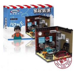 XINGBAO XB non  6 CĂN PHÒNG SINH HOẠT bộ đồ chơi xếp lắp ráp ghép mô hình Creator HOME FURNISHING Sáng Tạo 2116 khối XINGBAO XB non  6 CĂN PHÒNG SINH HOẠT bộ đồ chơi xếp lắp ráp ghép mô hình Creator HOME FURNISHING Sáng Tạo 2116 khối