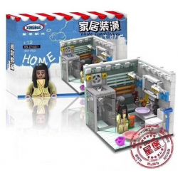 XINGBAO XB non  6 CĂN PHÒNG SINH HOẠT bộ đồ chơi xếp lắp ráp ghép mô hình Creator HOME FURNISHING Sáng Tạo 2116 khối XINGBAO XB non  6 CĂN PHÒNG SINH HOẠT bộ đồ chơi xếp lắp ráp ghép mô hình Creator HOME FURNISHING Sáng Tạo 2116 khối