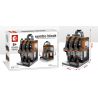 SEMBO SD6042 6042 SD6043 6043 SD6044 6044 601519 SD6045 6045 non  HỆ THỐNG CỬA HÀNG LÀM ĐẸP OMEGA H&M bộ đồ chơi xếp lắp ráp ghép mô hình Mini Modular SEMBO BLOCK M&H HOLIDAY STREET GIFT HOUSE OWEGA Đường Phố Thu Nhỏ 125 khối