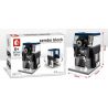 SEMBO SD6046 6046 SD6047 6047 SD6048 6048 SD6049 6049 non  CỬA HÀNG ĐỒ DA MỸ PHẨM HẢI SẢN MÁY ẢNH bộ đồ chơi xếp lắp ráp ghép mô hình Mini Modular SEMBO BLOCK GNCCI SEAFOOD SHOP Đường Phố Thu Nhỏ 111 khối
