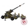 XINGBAO XB-06011 06011 XB06011 non  PHÁO PHÒNG KHÔNG bộ đồ chơi xếp lắp ráp ghép mô hình Across The Battlefield ACROSS THE BATTLEFIELD SCORPION CINDY CANNON Băng Qua Chiến Trường 350 khối