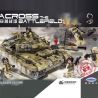 XINGBAO XB-06015 06015 XB06015 non  BỘ XE TĂNG TIGER SCORPIO bộ đồ chơi xếp lắp ráp ghép mô hình Across The Battlefield ACROSS THE BATTLEFIELD SCORPIO TIGER TANK Băng Qua Chiến Trường 1386 khối