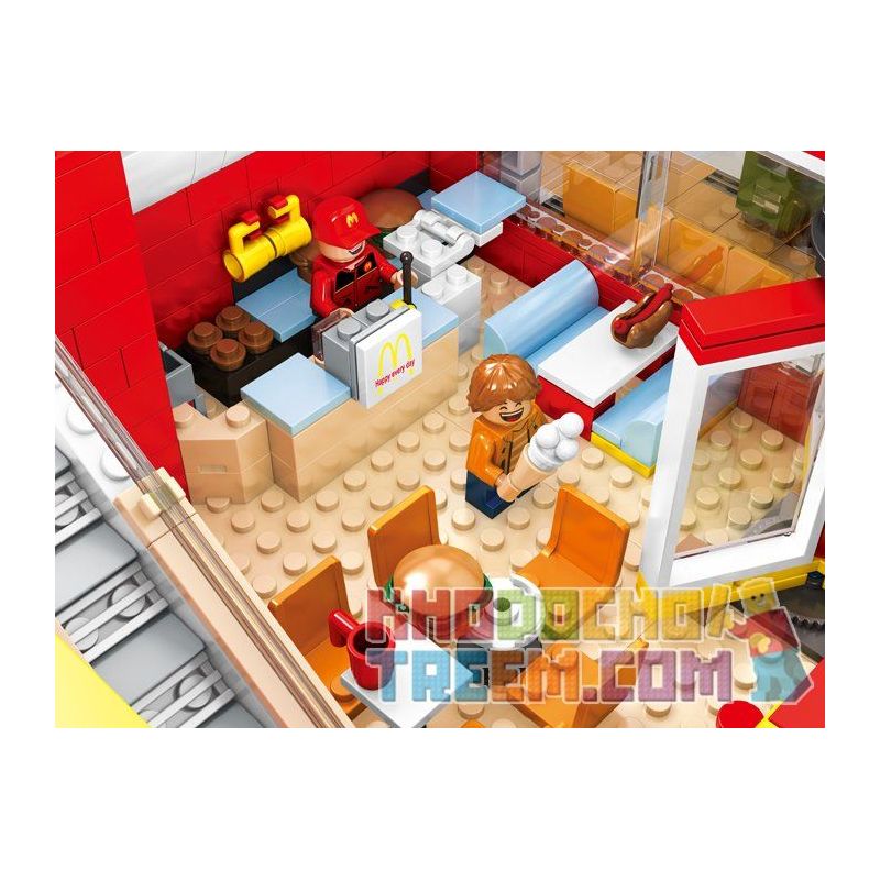 SEMBO SD6901 6901 non  QUÁN ĂN NHANH bộ đồ chơi xếp lắp ráp ghép mô hình Modular Buildings SEMBO BLOCK Mô Hình Nhà Cửa 1729 khối SEMBO SD6901 6901 non  QUÁN ĂN NHANH bộ đồ chơi xếp lắp ráp ghép mô hình Modular Buildings SEMBO BLOCK Mô Hình Nhà Cửa 1729 khối