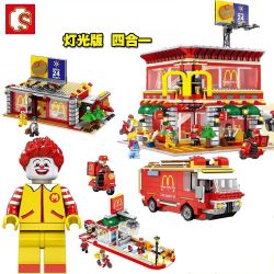 SEMBO SD6901 6901 non  QUÁN ĂN NHANH bộ đồ chơi xếp lắp ráp ghép mô hình Modular Buildings SEMBO BLOCK Mô Hình Nhà Cửa 1729 khối SEMBO SD6901 6901 non  QUÁN ĂN NHANH bộ đồ chơi xếp lắp ráp ghép mô hình Modular Buildings SEMBO BLOCK Mô Hình Nhà Cửa 1729 khối