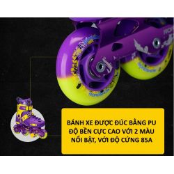 Roadshow RX1S Bộ giầy patin ABEC-7 có phanh đồ bảo hộ túi đựng cốc tập xách giầy