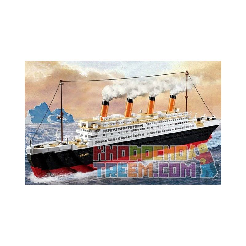 SLUBAN M38-B0577 B0577 0577 M38B0577 38-B0577 SUSENGO 0577 non  TÀU TITANIC bộ đồ chơi xếp lắp ráp ghép mô hình Creator Sáng Tạo 1021 khối