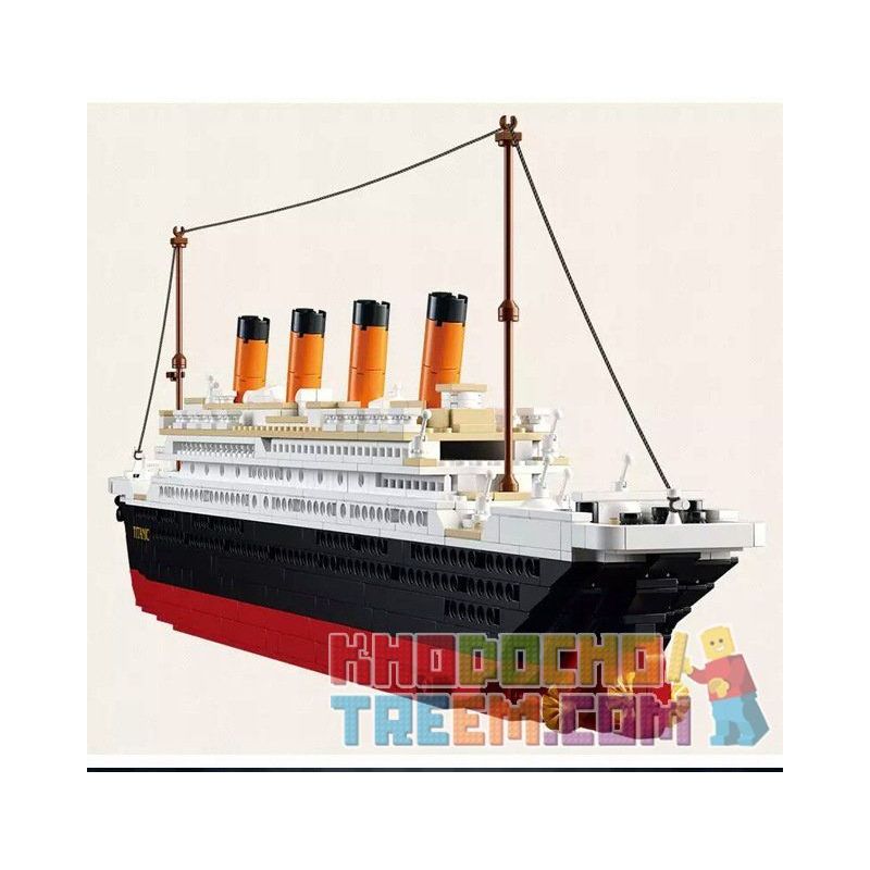 SLUBAN M38-B0577 B0577 0577 M38B0577 38-B0577 SUSENGO 0577 non  TÀU TITANIC bộ đồ chơi xếp lắp ráp ghép mô hình Creator Sáng Tạo 1021 khối