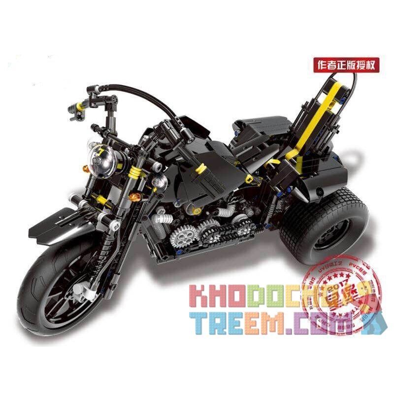 XINGBAO XB-03020 03020 XB03020 non  BỘ MÔ TÔ PHÂN KHỐI LỚN bộ đồ chơi xếp lắp ráp ghép mô hình  HEAVY MOTORBIKE Kỹ Thuật Công Nghệ Cao Mô Hình Phương Tiện 853 khối