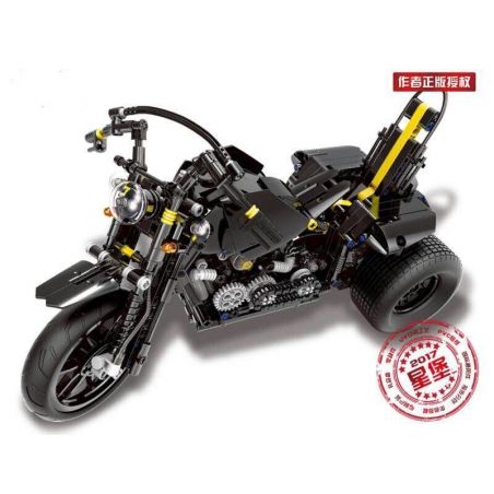 XINGBAO XB-03020 03020 XB03020 non  BỘ MÔ TÔ PHÂN KHỐI LỚN bộ đồ chơi xếp lắp ráp ghép mô hình  HEAVY MOTORBIKE Kỹ Thuật Công Nghệ Cao Mô Hình Phương Tiện 853 khối