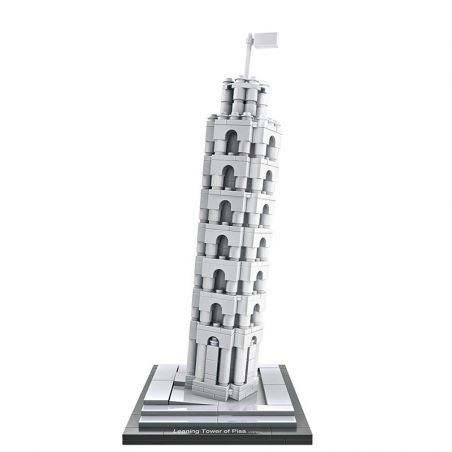 LOZ 1010 Xếp hình kiểu Nanoblock ARCHITECTURE Leaning Tower Of Pisa Tháp Nghiêng Pisa 345 khối