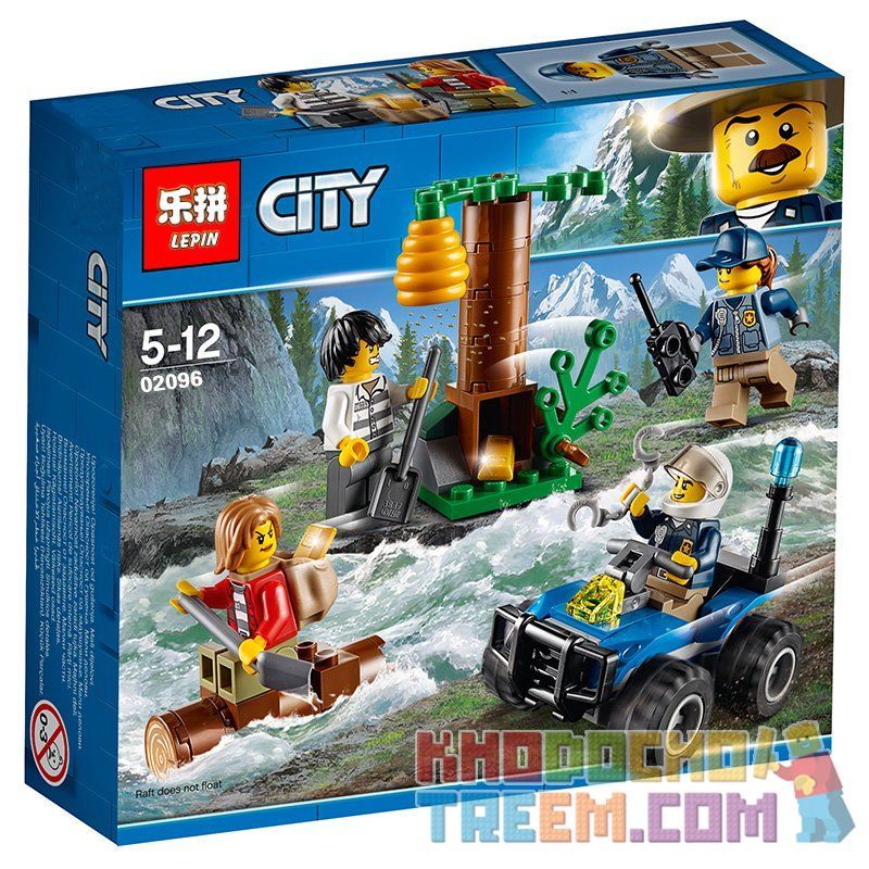 NOT Lego MOUNTAIN FUGITIVES 60171 Bela Lari 10860 LELE 28015-1 LEPIN 02096 xếp lắp ráp ghép mô hình BỎ TRỐN CẢNH SÁT NÚI KẺ CHẠY MIỀN City Thành Phố 88 khối