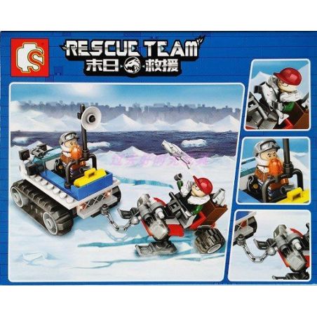 SEMBO SD9350 9350 SD9351 9351 SD9352 9352 SD9353 9353 non  ĐỘI CỨU HỘ bộ đồ chơi xếp lắp ráp ghép mô hình Rescue Team 503 khối