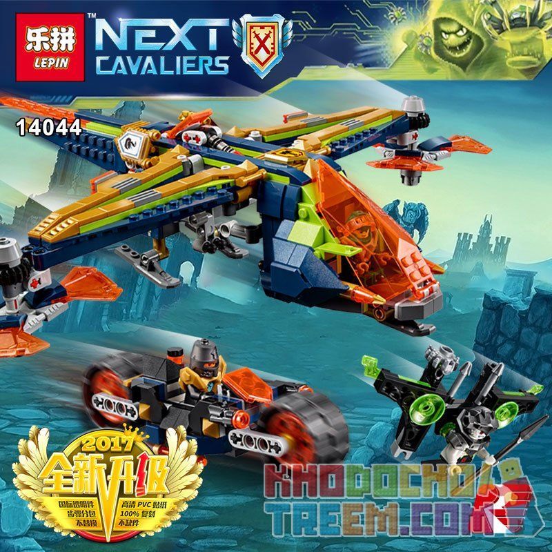 NOT Lego AARON'S X-BOW 72005 Bela Lari 10818 LEPIN 14044 xếp lắp