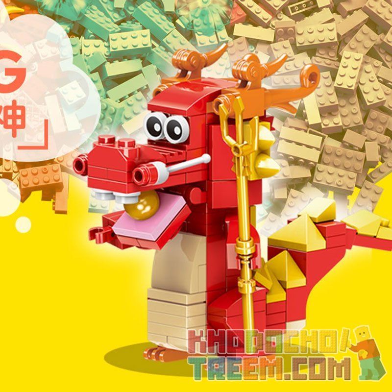 XINGBAO XB-18003 18003 XB18003 non  CÚN CON DỄ THƯƠNG bộ đồ chơi xếp lắp ráp ghép mô hình Ideabox CUTE BRICK PUPPY Hộp Sáng Tạo 676 khối