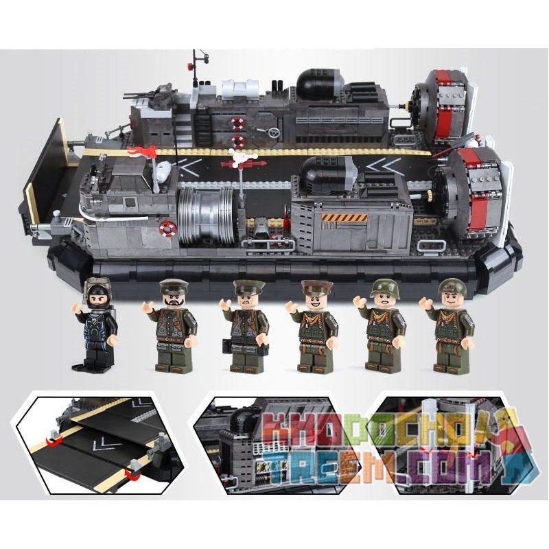 XINGBAO XB-06019 06019 XB06019 non  TÀU ĐỆM KHÍ ĐỔ BỘ bộ đồ chơi xếp lắp ráp ghép mô hình Across The Battlefield ACROSS THE BATTLEFIELD AMPHIBIOUS TRANSPORT SHIP Băng Qua Chiến Trường 3006 khối XINGBAO XB-06019 06019 XB06019 non  TÀU ĐỆM KHÍ ĐỔ BỘ bộ đồ chơi xếp lắp ráp ghép mô hình Across The Battlefield ACROSS THE BATTLEFIELD AMPHIBIOUS TRANSPORT SHIP Băng Qua Chiến Trường 3006 khối