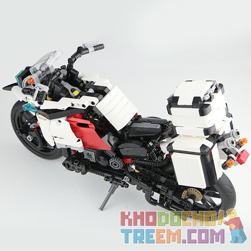 RAEL ENTERTAINMENT 50008 XINGBAO XB-03019 03019 XB03019 non  XE MÔ TÔ TUẦN TRA bộ đồ chơi xếp lắp ráp ghép mô hình  PATROL MOTORCYLE Kỹ Thuật Công Nghệ Cao Mô Hình Phương Tiện 1075 khối