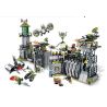 SEMBO 11720 non  TẤN CÔNG DOANH TRẠI QUÂN ĐỘI bộ đồ chơi xếp lắp ráp ghép mô hình Black Gold Cuộc Chiến Vàng Đen 761 khối