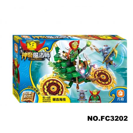 FC BRAND FC3202 3202 Xếp hình kiểu  Colossus Magician 156 khối