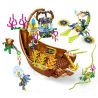 FC BRAND FC3209 3209 Xếp hình kiểu  Battle Of Magical Orange Octopus And Sorcerers Trận chiến của bạch tuộc màu cam ma thuật