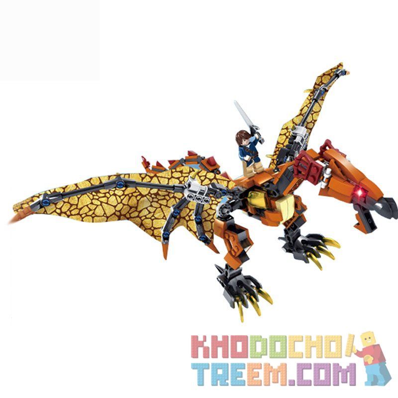 DK 7018 BỂ SINH THÁI HAMSTER bộ đồ chơi xếp lắp ráp ghép mô hình SQUIRREL VIVARIUM 1158 khối