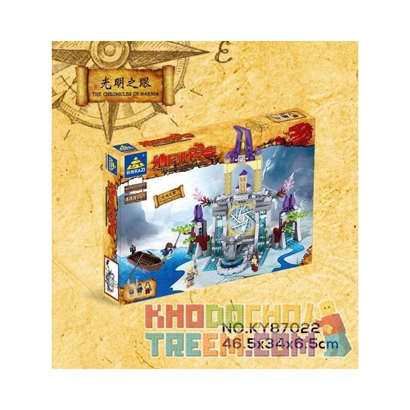 Kazi KY87022 87022 Xếp hình kiểu  THE CHRONICLES OF NARNIA Kaizhi Legendary Huyền Thoại Kaizhi 444 khối
