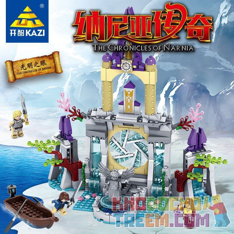 Kazi KY87022 87022 Xếp hình kiểu  THE CHRONICLES OF NARNIA Kaizhi Legendary Huyền Thoại Kaizhi 444 khối