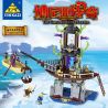 Kazi KY87023 87023 Xếp hình kiểu  THE CHRONICLES OF NARNIA Narnia Legend Pirate Huyền Thoại Cướp Biển Narnia 440 khối
